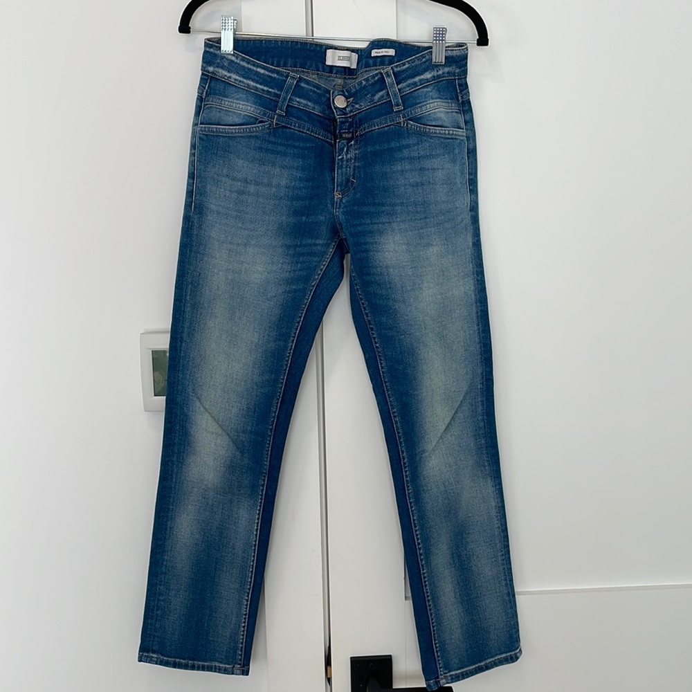 CLOSED Denim. Made in Italy. Excellent used condition. Not tears or stains.